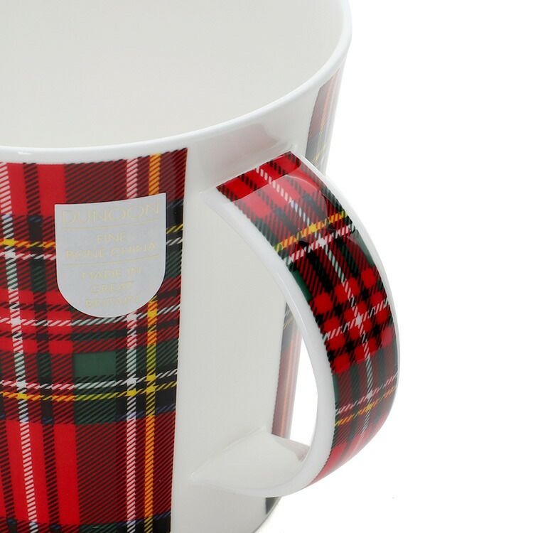 ダヌーン（Dunoon） CAIRNGORM マグカップ タータンチェック レッド