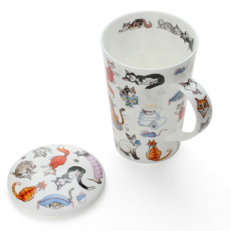 ダヌーン（Dunoon） SHETLAND SET マグカップ 猫の合唱