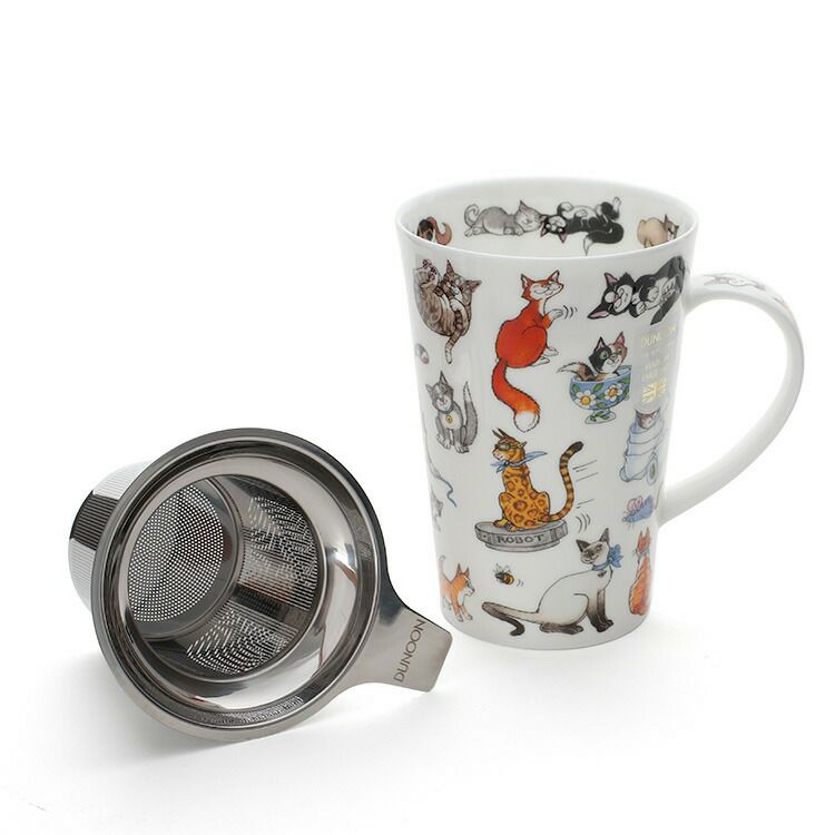 ダヌーン（Dunoon） SHETLAND SET マグカップ 猫の合唱