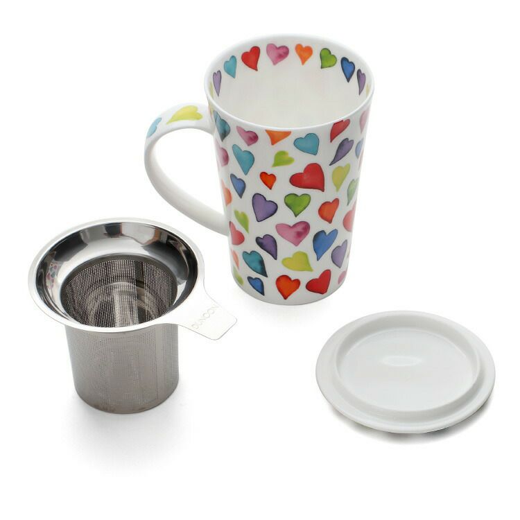 ダヌーン（Dunoon） SHETLAND SET マグカップ レインボーハート