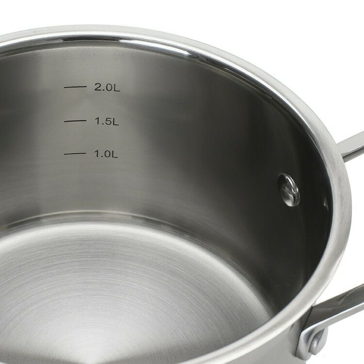 スキャンパン（SCANPAN） インパクト/Impact クッキングポット ガラス蓋付き 18cm