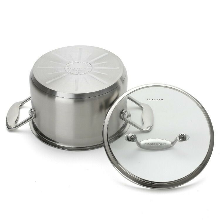 スキャンパン（SCANPAN） インパクト/Impact クッキングポット ガラス蓋付き 18cm