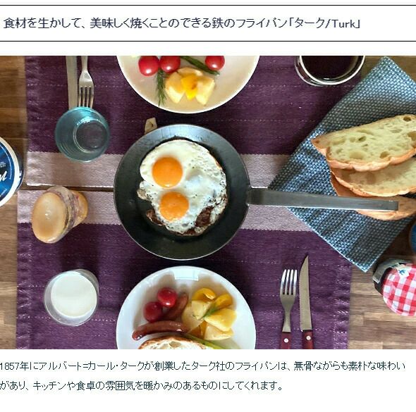 ターク（TURK） プレスパン ベントハンドル 浅型 20cm