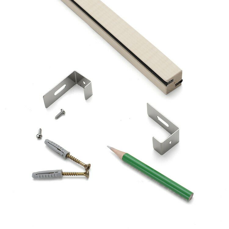 サイドバイサイド（SIDE BY SIDE） クリップレール　60cm ナチュラル (他の商品との同梱不可)