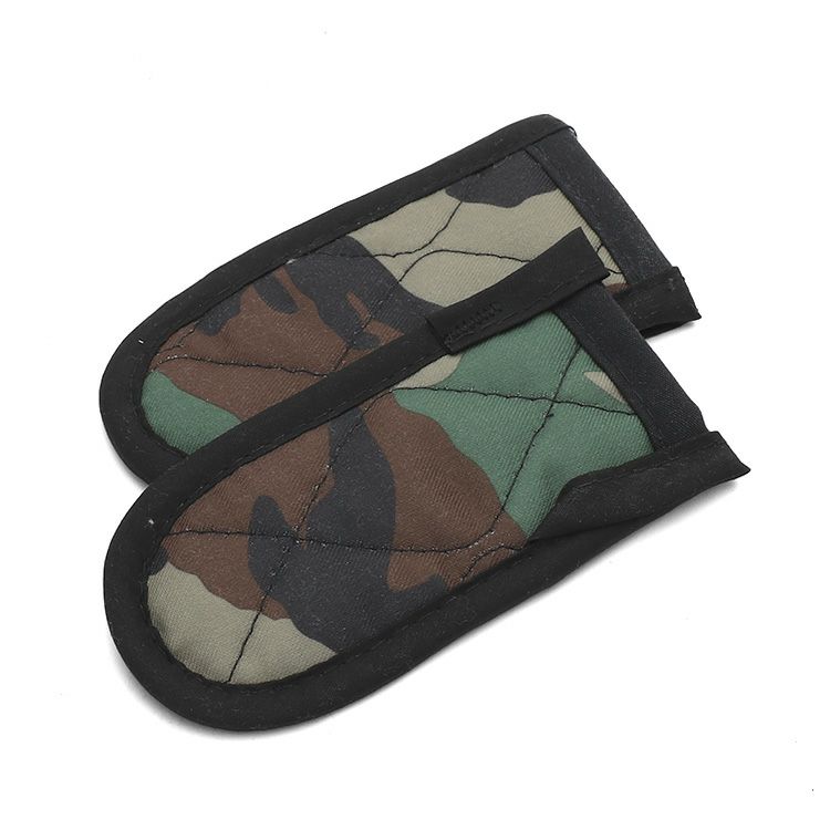 ロッジ（LODGE） ハンドルホルダーカモ柄 2個セット ブラック/グリーン