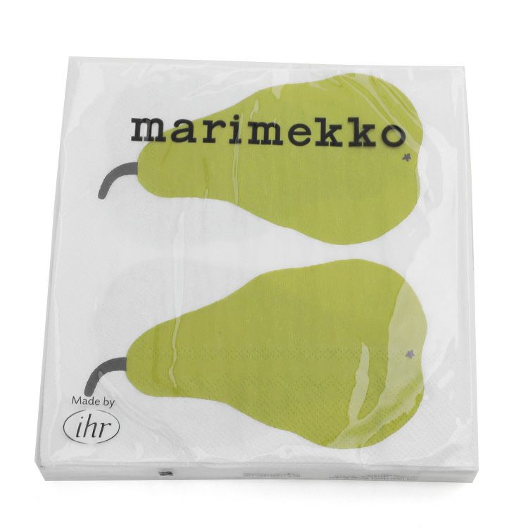 マリメッコ（marimekko） パーリナ/PAARYNA ペーパーナプキン グリーン