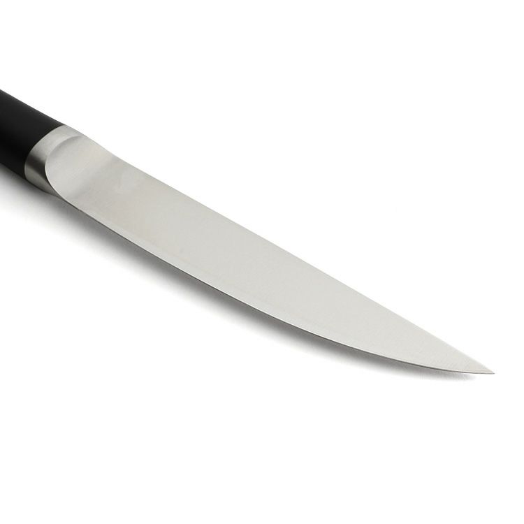 クチポール（Cutipol） リブ/RIB ステーキナイフ 2点セット 化粧箱付 ブラック