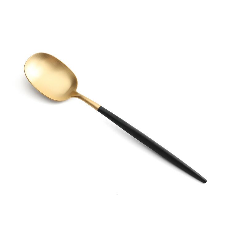 クチポール（Cutipol） ナウ/NAU ディナー3点セット ブラックマットゴールド