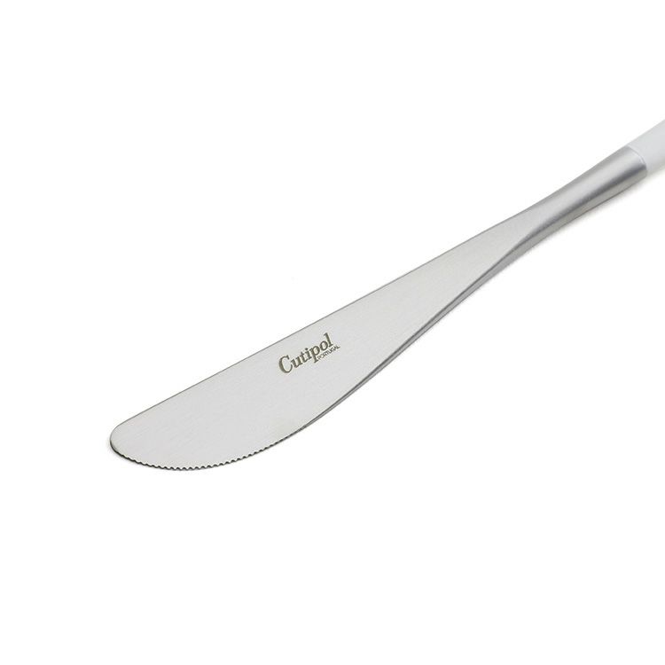 クチポール（Cutipol） ナウ/NAU ディナーナイフ/テーブルナイフ ホワイト