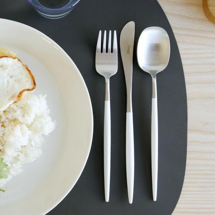 クチポール（Cutipol） ナウ/NAU ディナー3点セット ホワイト