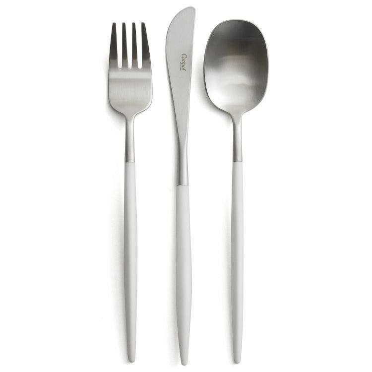 クチポール（Cutipol） ナウ/NAU ディナー3点セット ホワイト