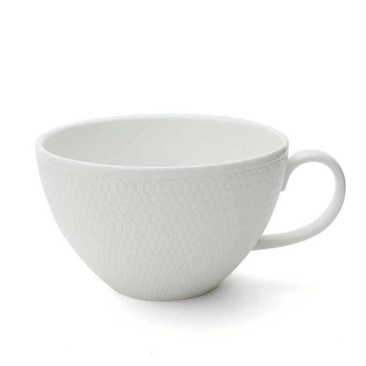 ウェッジウッド（WEDGWOOD） ジオ/Gio ティーカップ＆ソーサー 340mｌ ホワイト