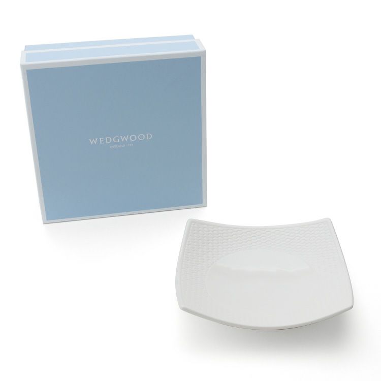 ウェッジウッド（WEDGWOOD） ジオ/Gio スモールスカルプチャーボウル 14cm ホワイト