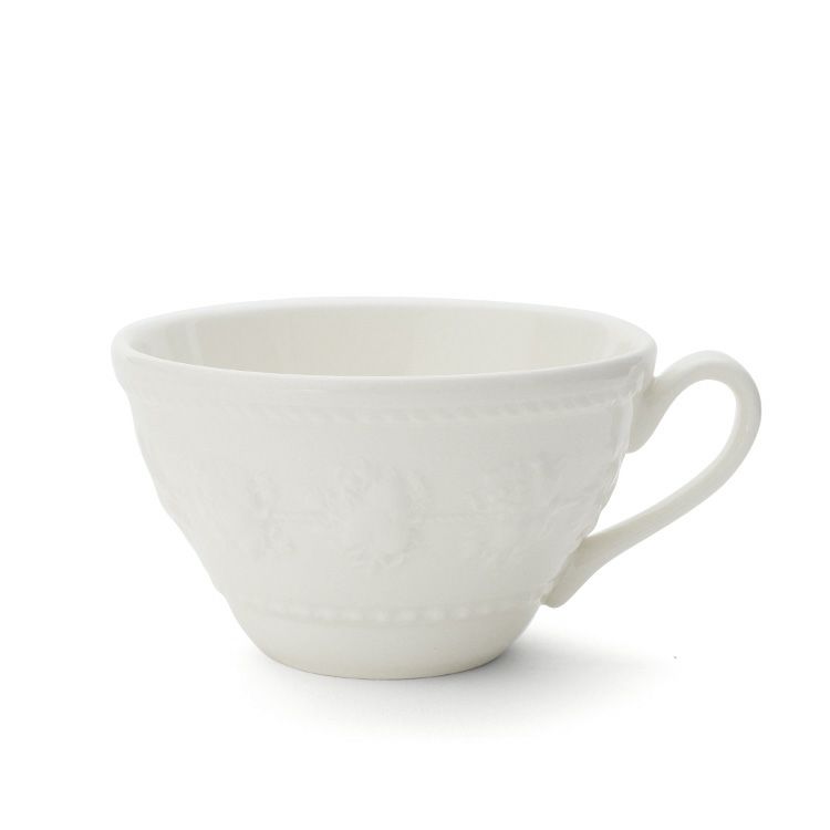 ウェッジウッド（WEDGWOOD） フェスティビティ/FESTIVITY ティーカップ&ソーサー アイボリー