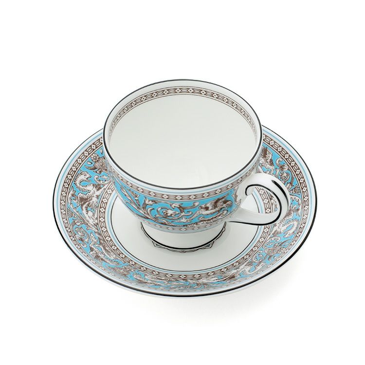 ウェッジウッド（WEDGWOOD） フロレンティーン/Florentine ティー&コーヒー(兼用)カップ&ソーサー リー