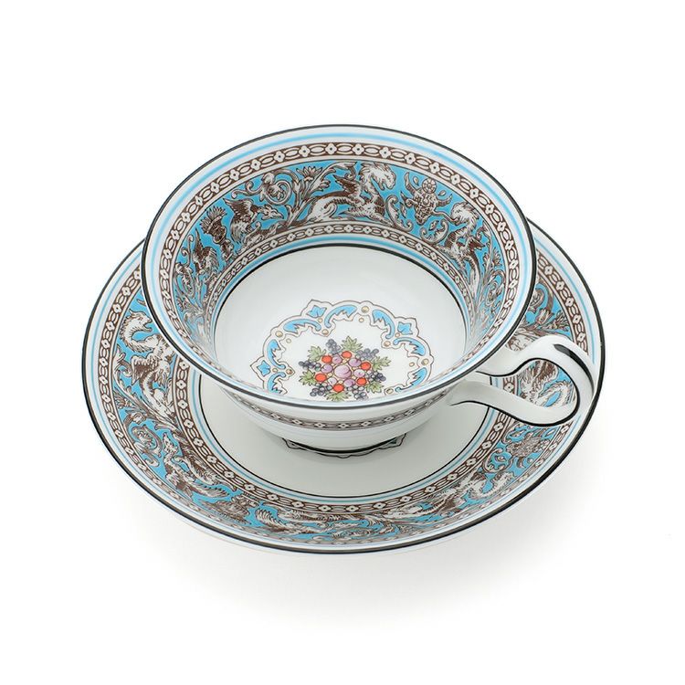 ウェッジウッド（WEDGWOOD） フロレンティーン/Florentine ティーカップ&ソーサー ピオニー