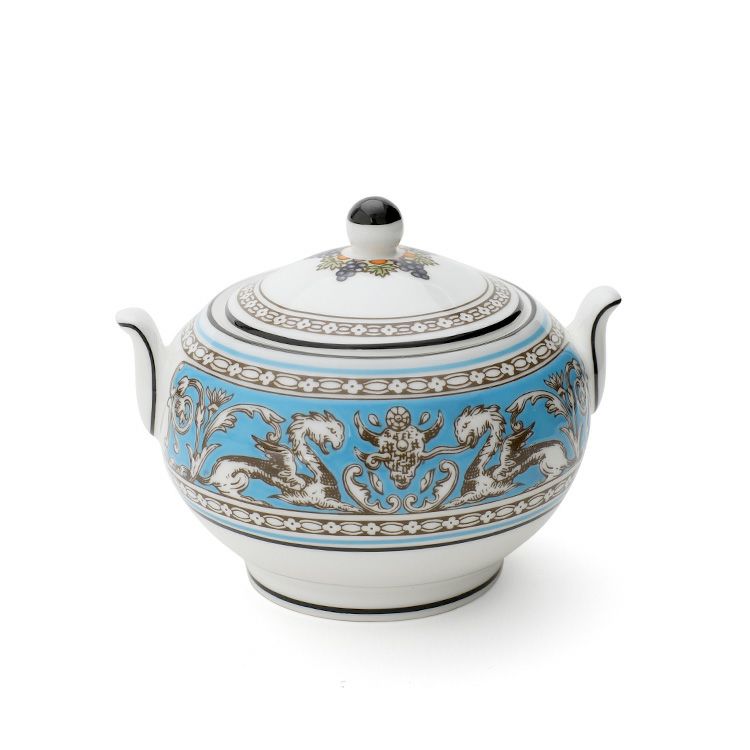 ウェッジウッド（WEDGWOOD） フロレンティーン/Florentine ティーポット+ シュガーボックス+ クリーマー