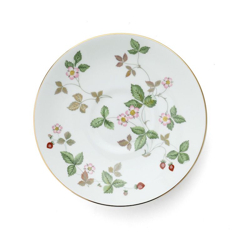ウェッジウッド（WEDGWOOD） ワイルドストロベリー/Wild Strawberry ティー&コーヒーカップ&ソーサー