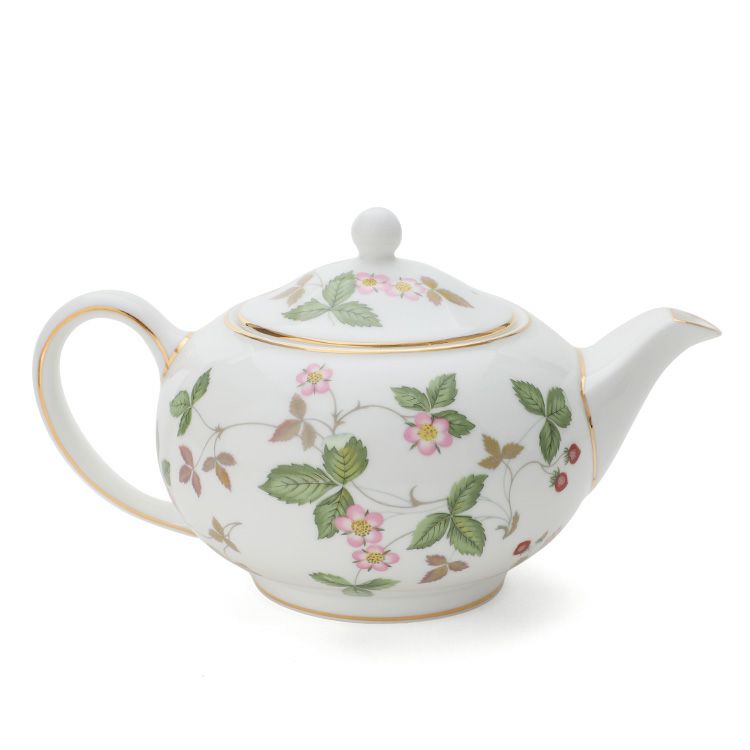 ウェッジウッド（WEDGWOOD） ワイルドストロベリー/Wild Strawberry ティーポット 小