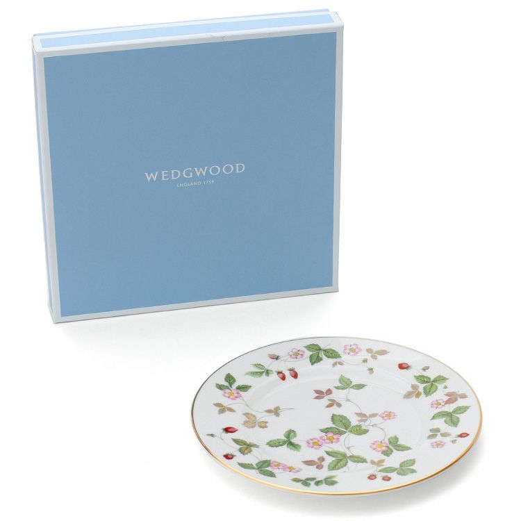 ウェッジウッド（WEDGWOOD） ワイルドストロベリー/Wild Strawberry プレート 18cm