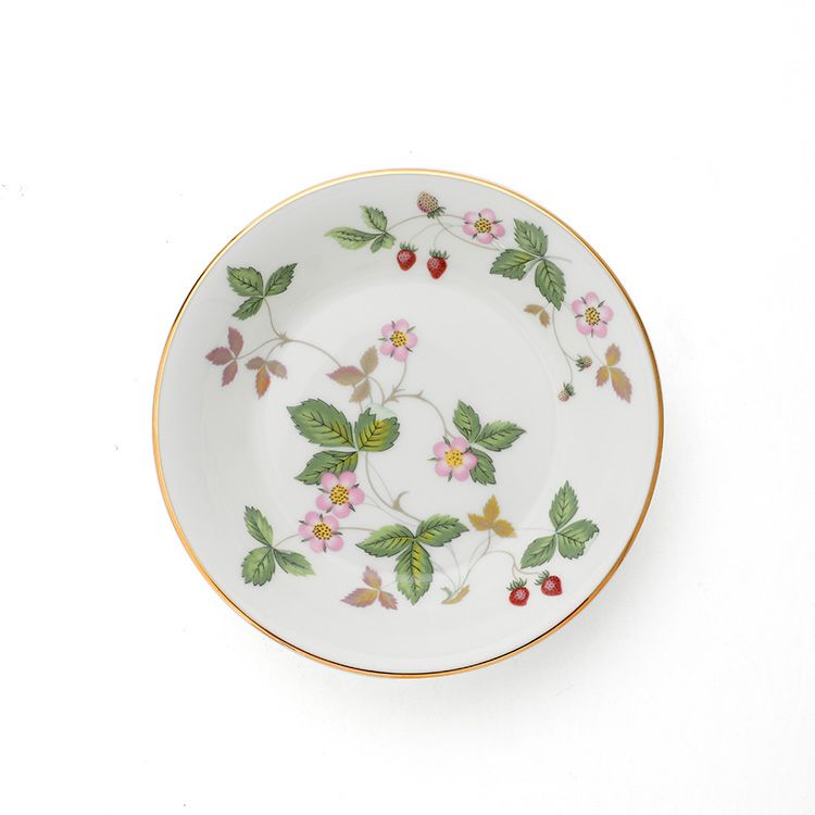 ウェッジウッド（WEDGWOOD） ワイルドストロベリー/Wild Strawberry フルーツソーサー 13cm