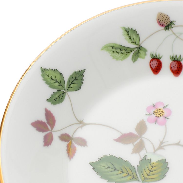 ウェッジウッド（WEDGWOOD） ワイルドストロベリー/Wild Strawberry フルーツソーサー 13cm