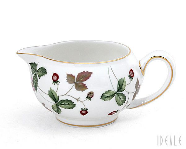 ウェッジウッド（WEDGWOOD） ワイルドストロベリー/Wild Strawberry EM ティーポット 小+シュガーボックス 小+クリーマー 小