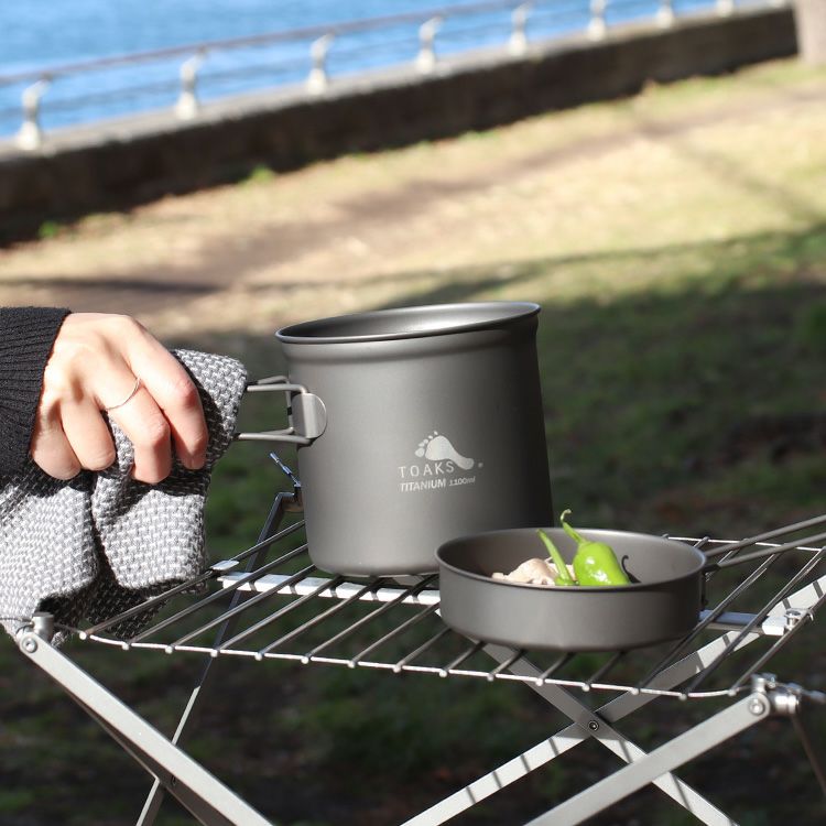 トークス（TOAKS） ポット＋フライパンセット 1100ml