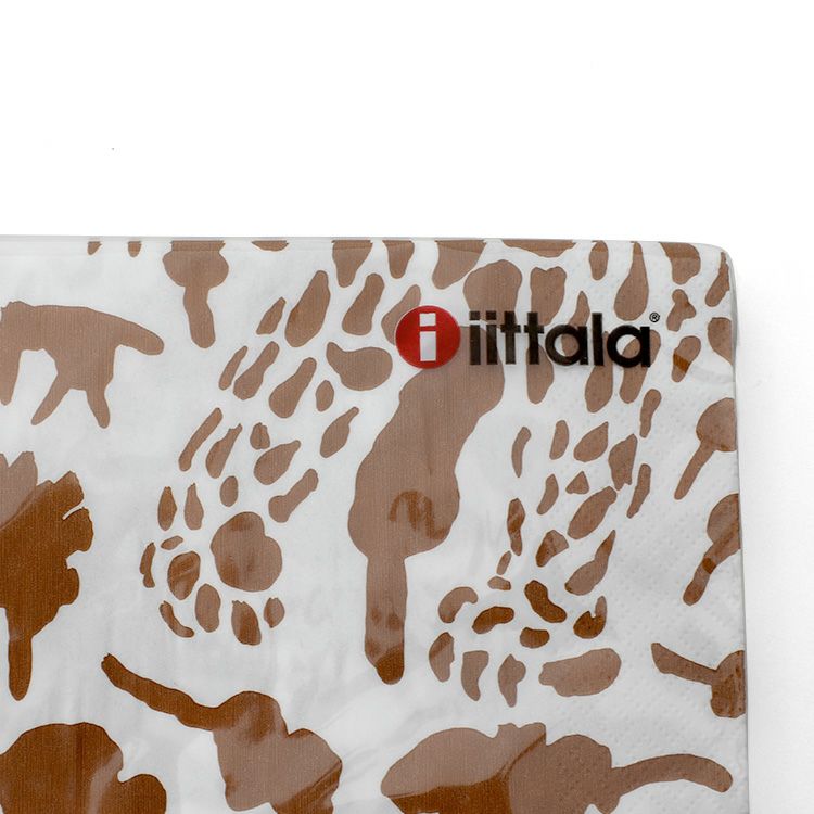 イッタラ（iittala） キュリアス マインド オブ オイバ トイッカ/OTC ペーパーナプキン ブラウン