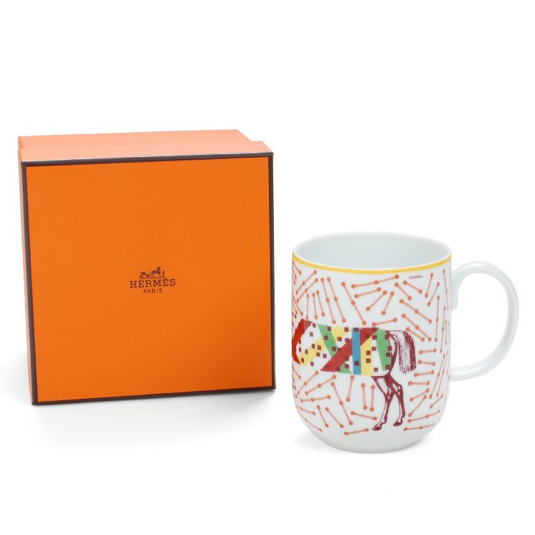 エルメス（HERMES） イポモビル/HIPPOMOBILE マグカップ 300ml No.2