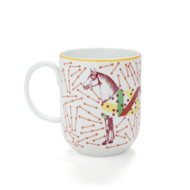 エルメス（HERMES） イポモビル/HIPPOMOBILE マグカップ 300ml No.2