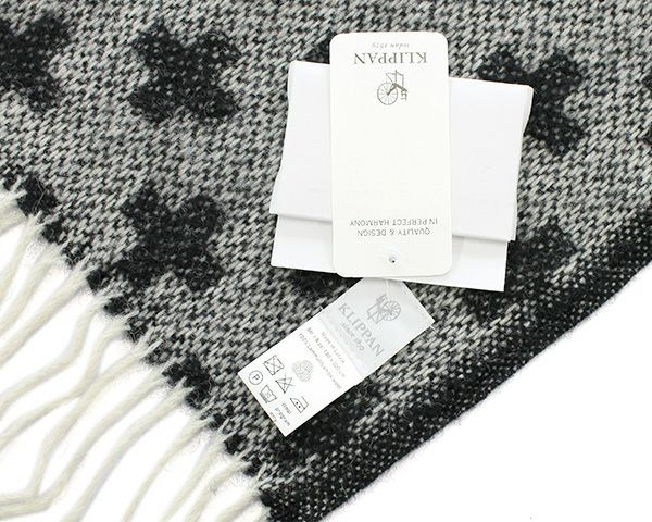 クリッパン（KLIPPAN） Plus/プラス ウール スローケット ブラック