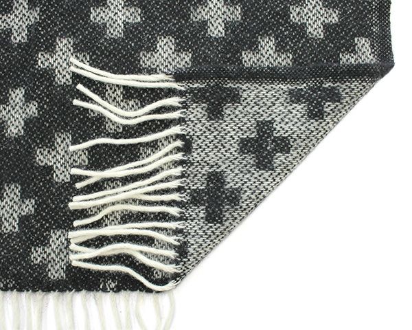 クリッパン（KLIPPAN） Plus/プラス ウール スローケット ブラック