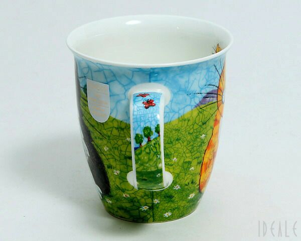 ダヌーン（Dunoon） NEVIS マグカップ おすまし白黒猫