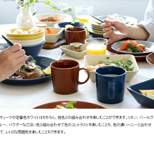 イッタラ（iittala） ティーマ/Teema プレート 21cm ヴィンテージブラウン