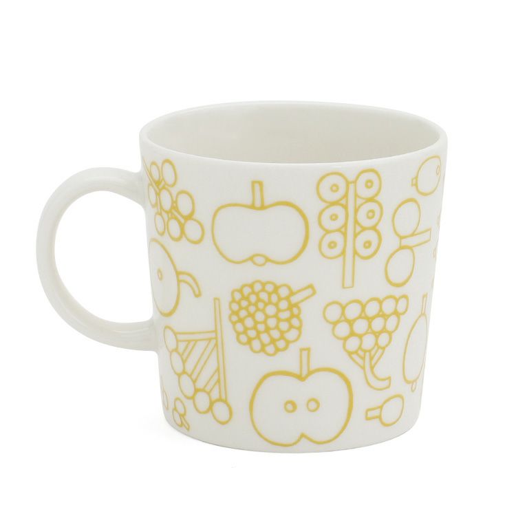 イッタラ（iittala） キュリアス マインド オブ オイバ トイッカ/OTC フルッタ マグカップ 300ml イエロー