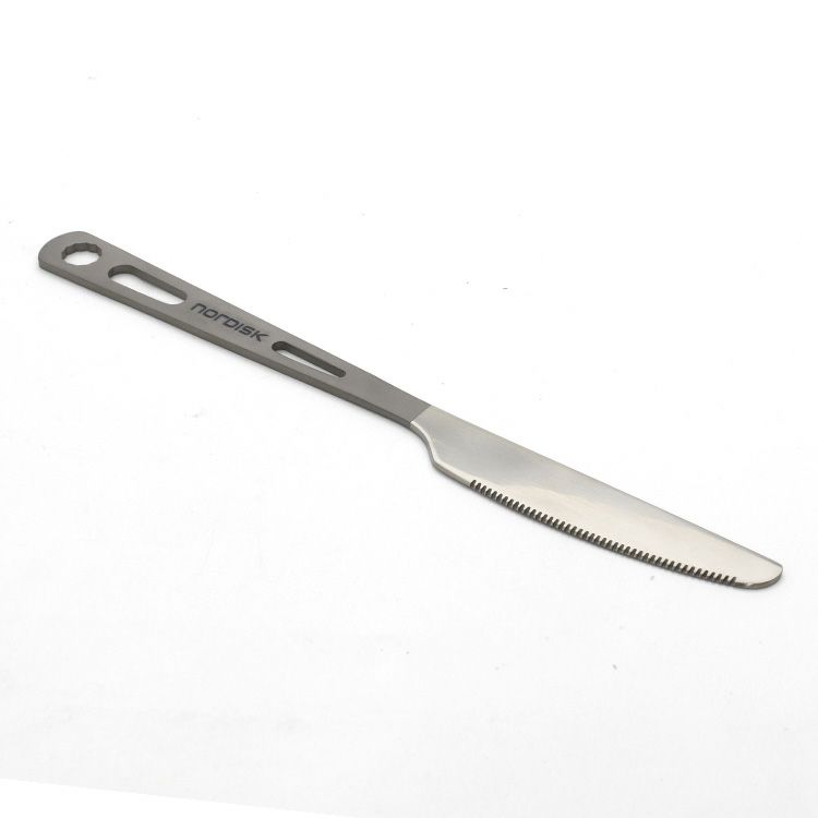 ノルディスク（Nordisk） チタニウム カトラリー 3点セット/Titanium Cutlery (3 Pieces)