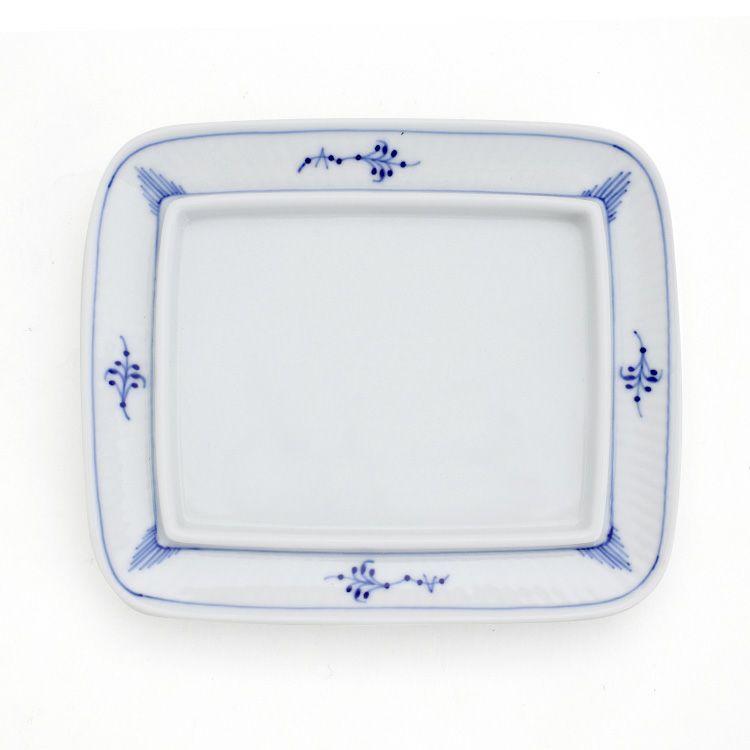 ロイヤルコペンハーゲン（Royal Copenhagen） ブルーフルーテッド プレイン/Blue Fluted Plain バターディッシュ