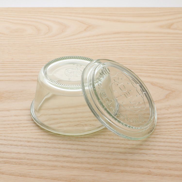 ウェック（WECK） モールド/Mold シェイプ ガラスキャニスター 240ml 直径Lサイズ