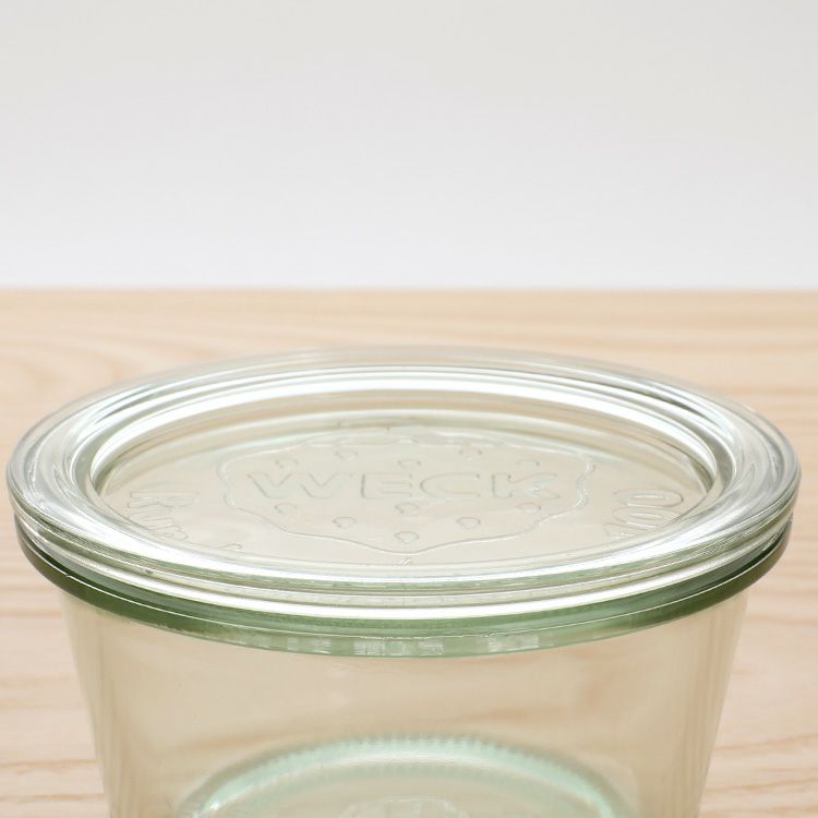 ウェック（WECK） モールド/Mold シェイプ ガラスキャニスター 240ml 直径Lサイズ