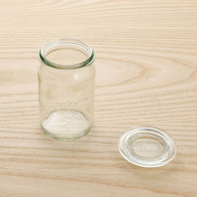 ウェック（WECK） ストレート/Straight シェイプ ガラスキャニスター140ml 直径XSサイズ