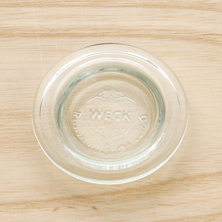 ウェック（WECK） ストレート/Straight シェイプ ガラスキャニスター140ml 直径XSサイズ