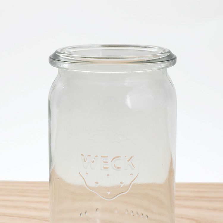 ウェック（WECK） ストレート/Straight シェイプ ガラスキャニスター140ml 直径XSサイズ