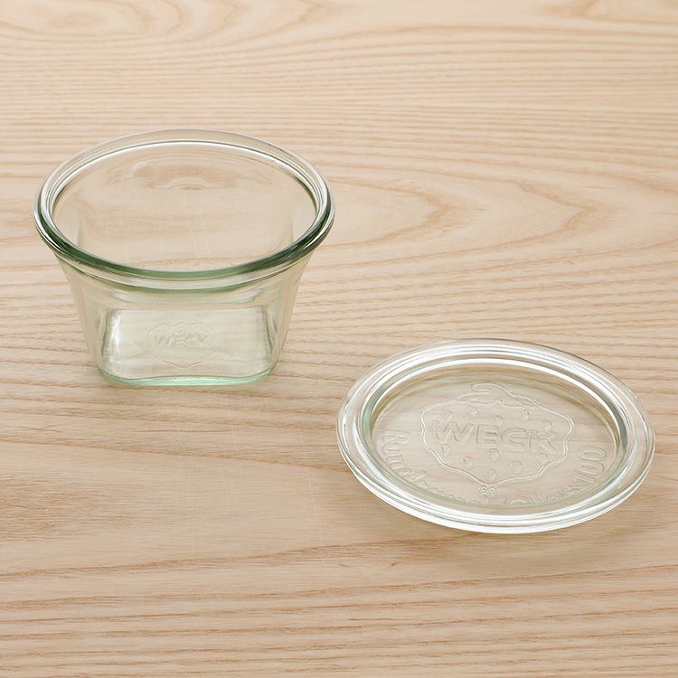 ウェック（WECK） クアドロ/Quadro ガラスキャニスター 290ml 直径Lサイズ