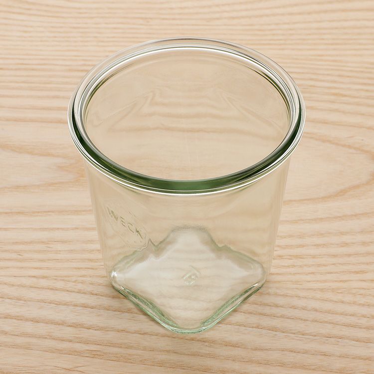 ウェック（WECK） クアドロ/Quadro ガラスキャニスター 545ml 直径Lサイズ