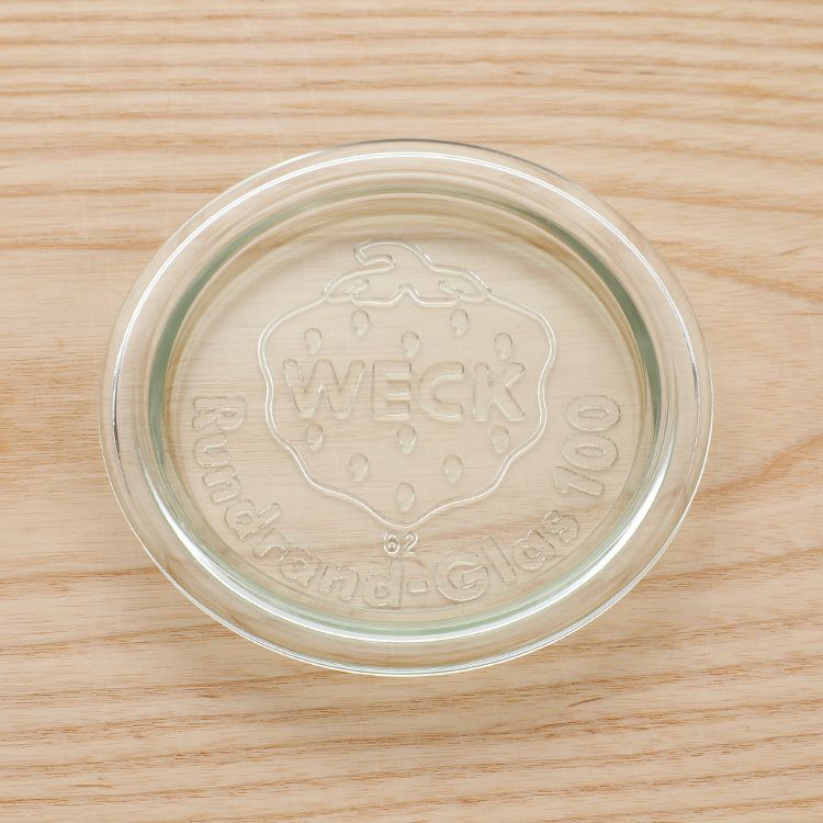 ウェック（WECK） クアドロ/Quadro ガラスキャニスター 290ml 直径Lサイズ 6個セット