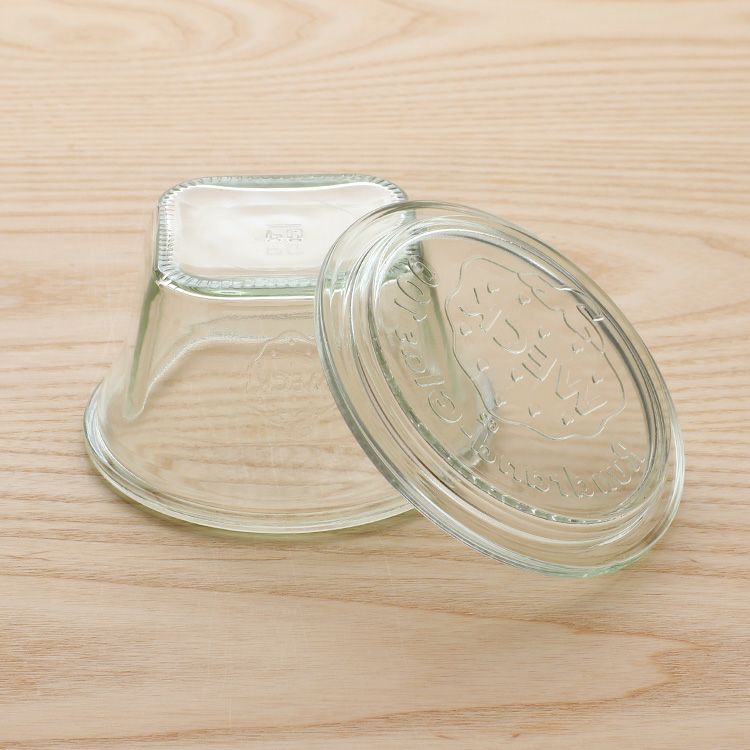 ウェック（WECK） クアドロ/Quadro プラスティックカバー付クアドロ290mlx6個セット