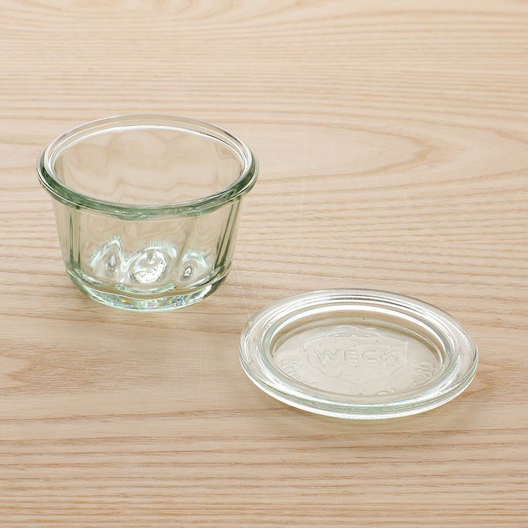 ウェック（WECK） クグロフ/Kouglof ガラスキャニスター 165ml 直径Mサイズ