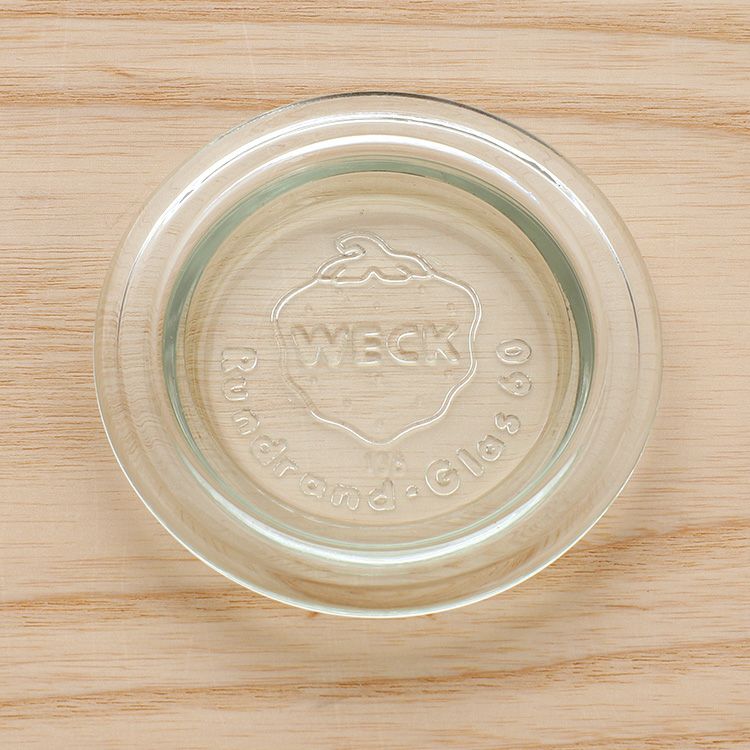 ウェック（WECK） クグロフ/Kouglof ガラスキャニスター 80ml 直径Sサイズ 6個セット