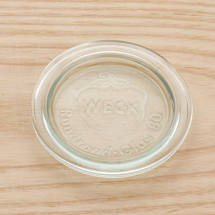 ウェック（WECK） クグロフ/Kouglof ガラスキャニスター 165ml 直径Mサイズ 6個セット